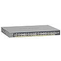 NETGEAR 52-Port PoE Gigabit Ethernet Smart Switch (GS752TPP) - Managed, Optional Insight Cloud Management, 48 x PoE+ @ 760W, 4 x 1G SFP, Desktop or