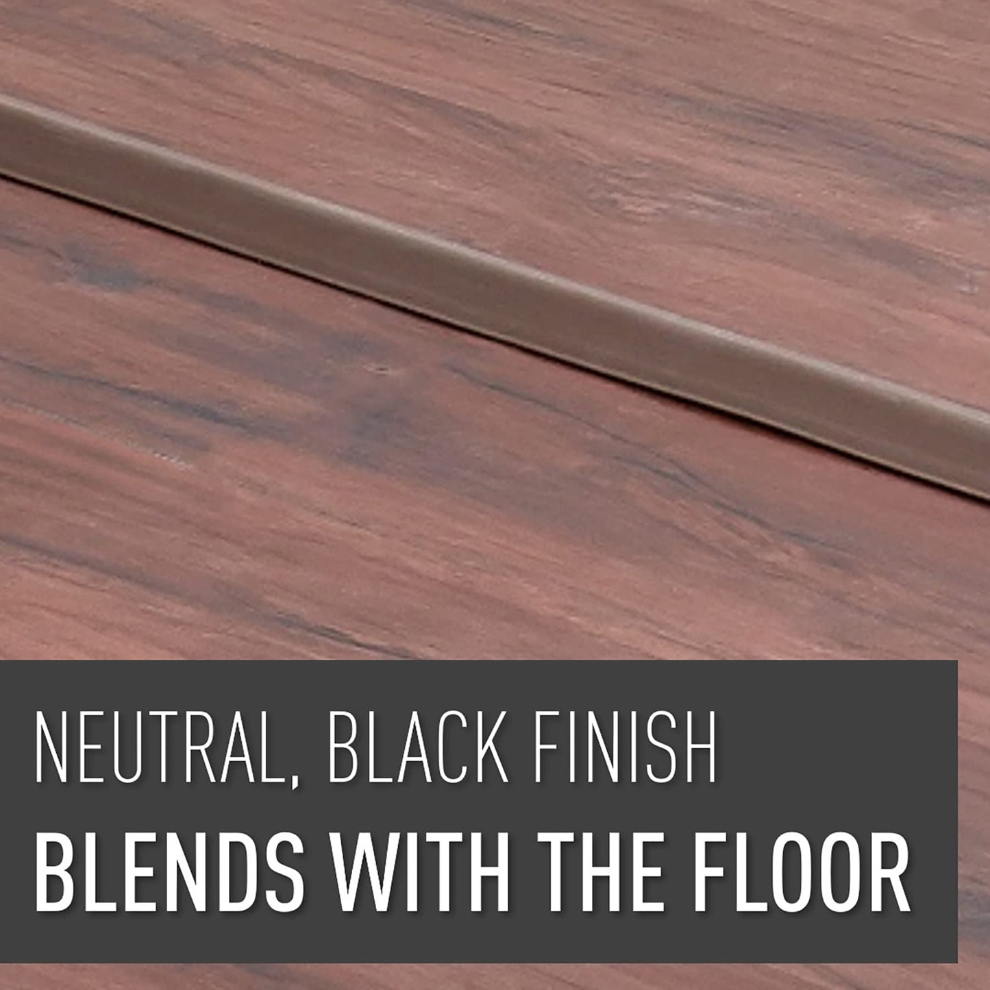 Legrand Wiremold CDB-5 Corduct 5 Foot Cord Cover for Floors, Holds 1 Cord or Cable, Brown (1 Pack)