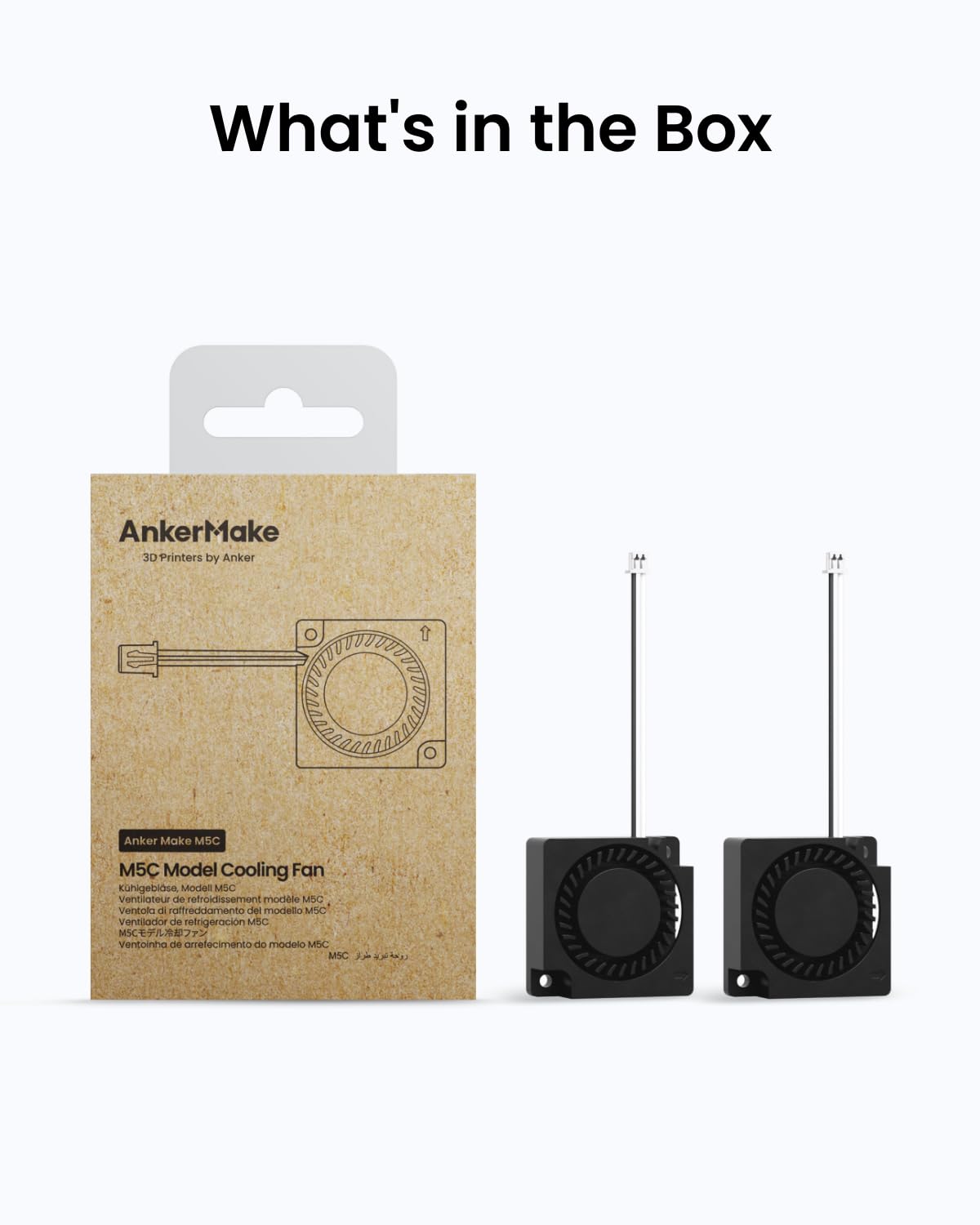 AnkerMake M5C Model Cooling Fan