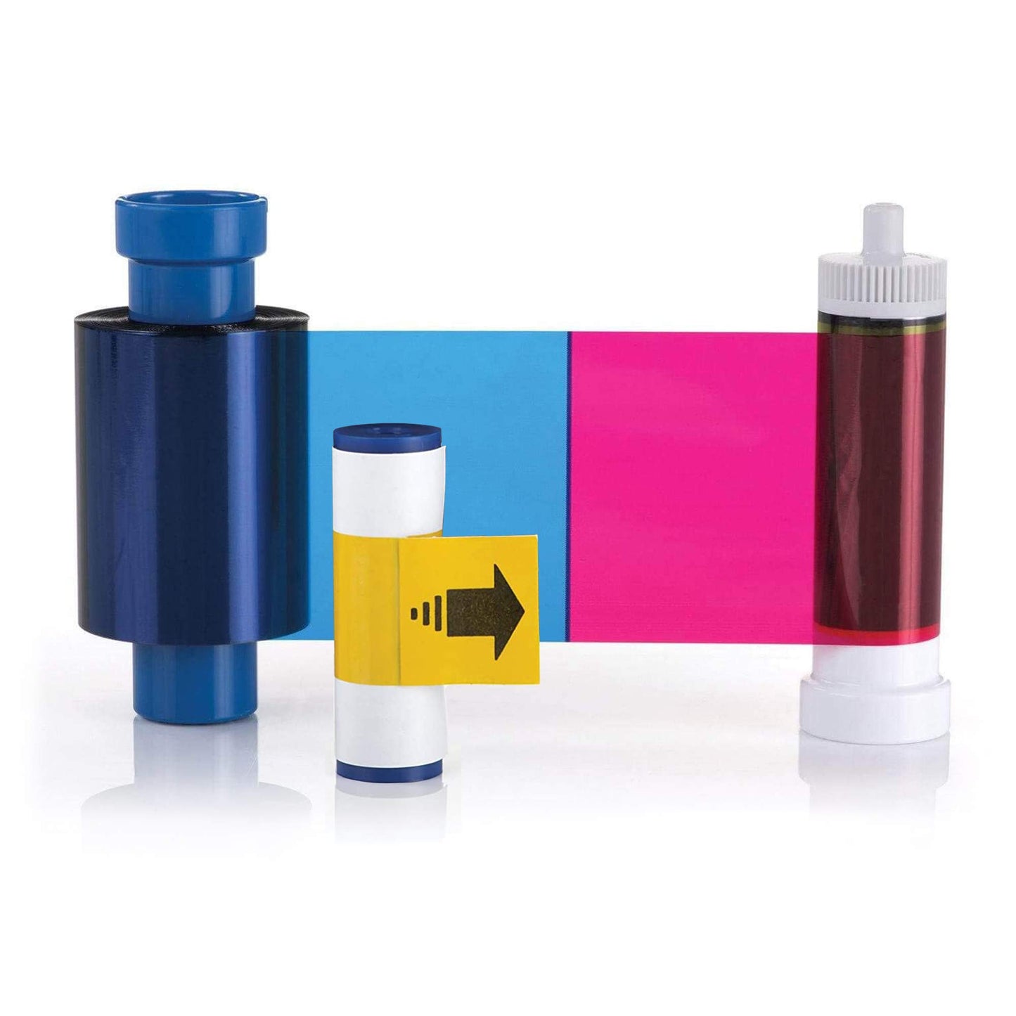 EVOLIS YMCKO Straight from The Manufacturer Highest Quality Ribbon Cassette (R5F008AAA) 300 Print Color Ribbon Compatible in The EVOLIS PRIMACY