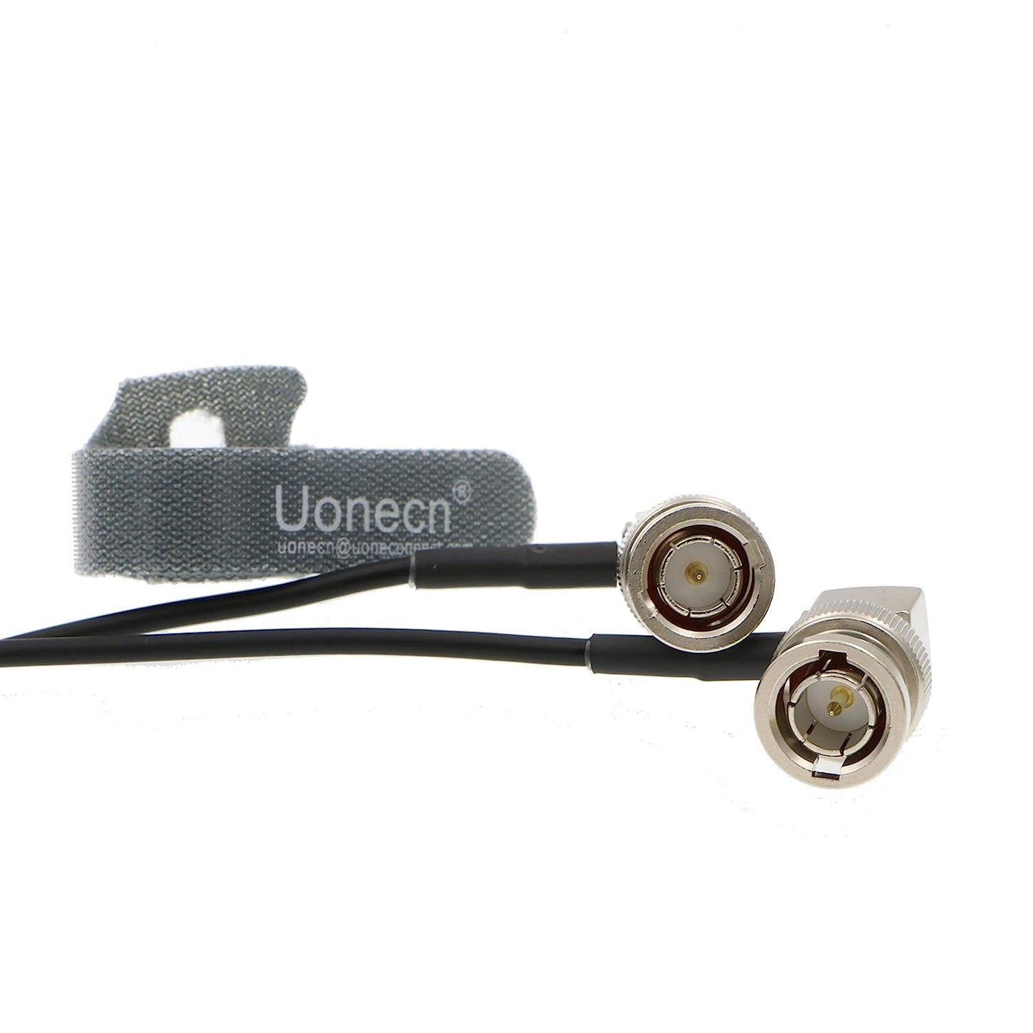 Uonecn Flexible HD SDI Cable RG179 Right Angle BNC Male to Right Angle BNC Male 75ohm Blackmagic HyperDeck Shuttle BMCC BMPC Hyperdeck Cameras