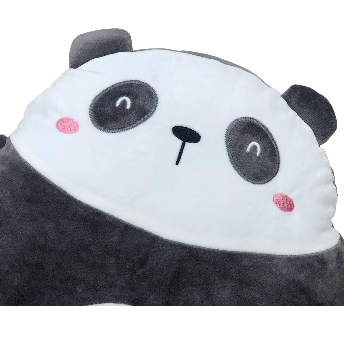 Hofun4U Panda Plush Pillow 16 Inch, Blanket in Cute Plush Pillow, Panda Stuffed Animal, Girls Boys Gifts for Birthday Christmas, Travel