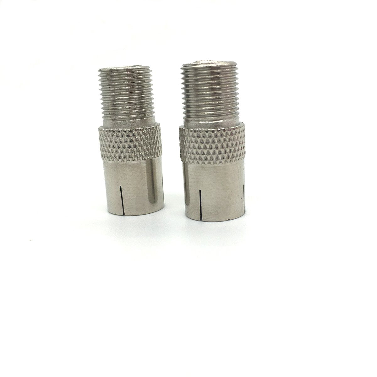 uxcell 2pcs Antenna CATV TV FM PAL Female to F Female Jack RF Coax Adapter