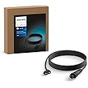 Philips Hue Secure Camera Low-Volt Extension Cable - 9.8 ft (3 Meters) - Black - 1 Pack