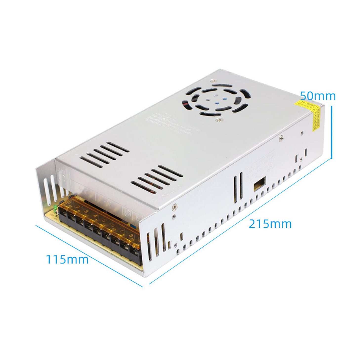 Yasoca 24v 15a Power Supply,Universal Regulated Switching Transformer Adapter for LED Strip Lights,CCTV Camera,and Computer Project with AC 110-240V…
