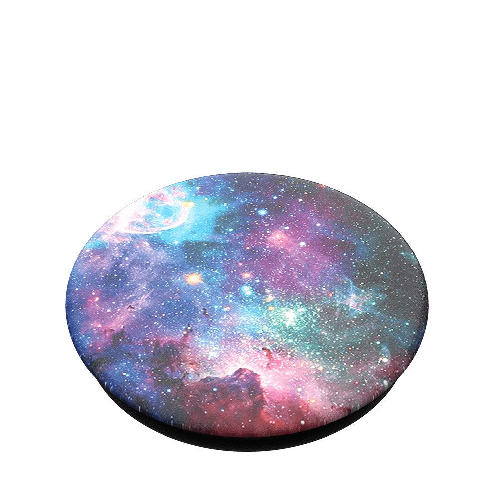 PopSockets Adhesive Phone Grip, Holder, Phone Stand, Blue - Blue Nebula