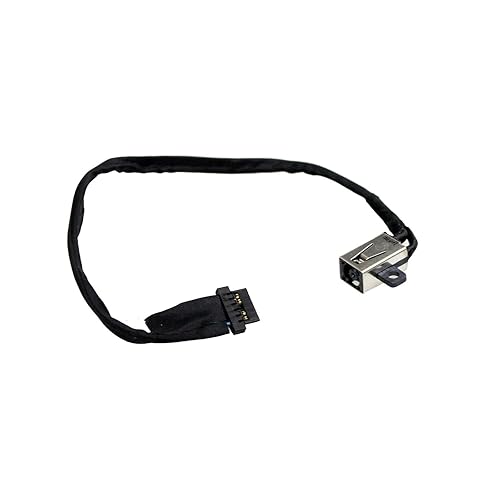 Zahara DC in Power Jack with Cable Socket Plug Replacement for HP Chromebook 11 G5 EE 11 G4 EE 918169-YD1 920842-001 CBL00798-0131 65W (1 Piece)