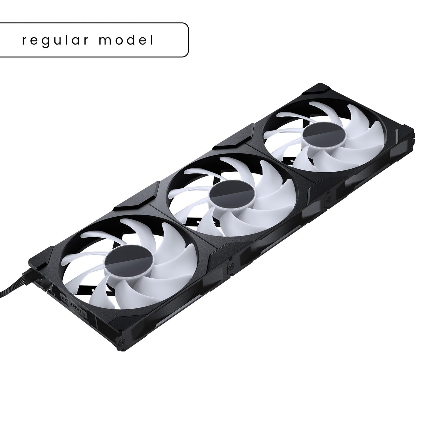 Phanteks M25-140 Gen2 Triple Pack, 3X 140mm ARGB High Performance Cooling Fans, Daisy-Chain Unified Fan Frame, Infinity Mirror hub, Single Cable