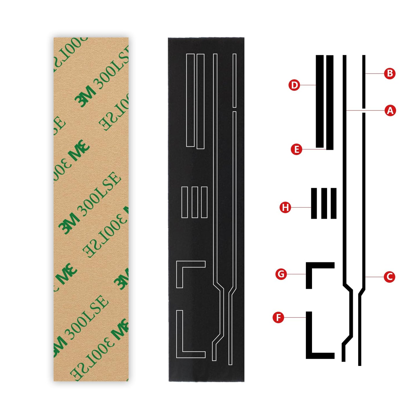PreCut Light Seal Foam Sponge Kit Repair for Canon AE-1/AE-1 Program Film Camera