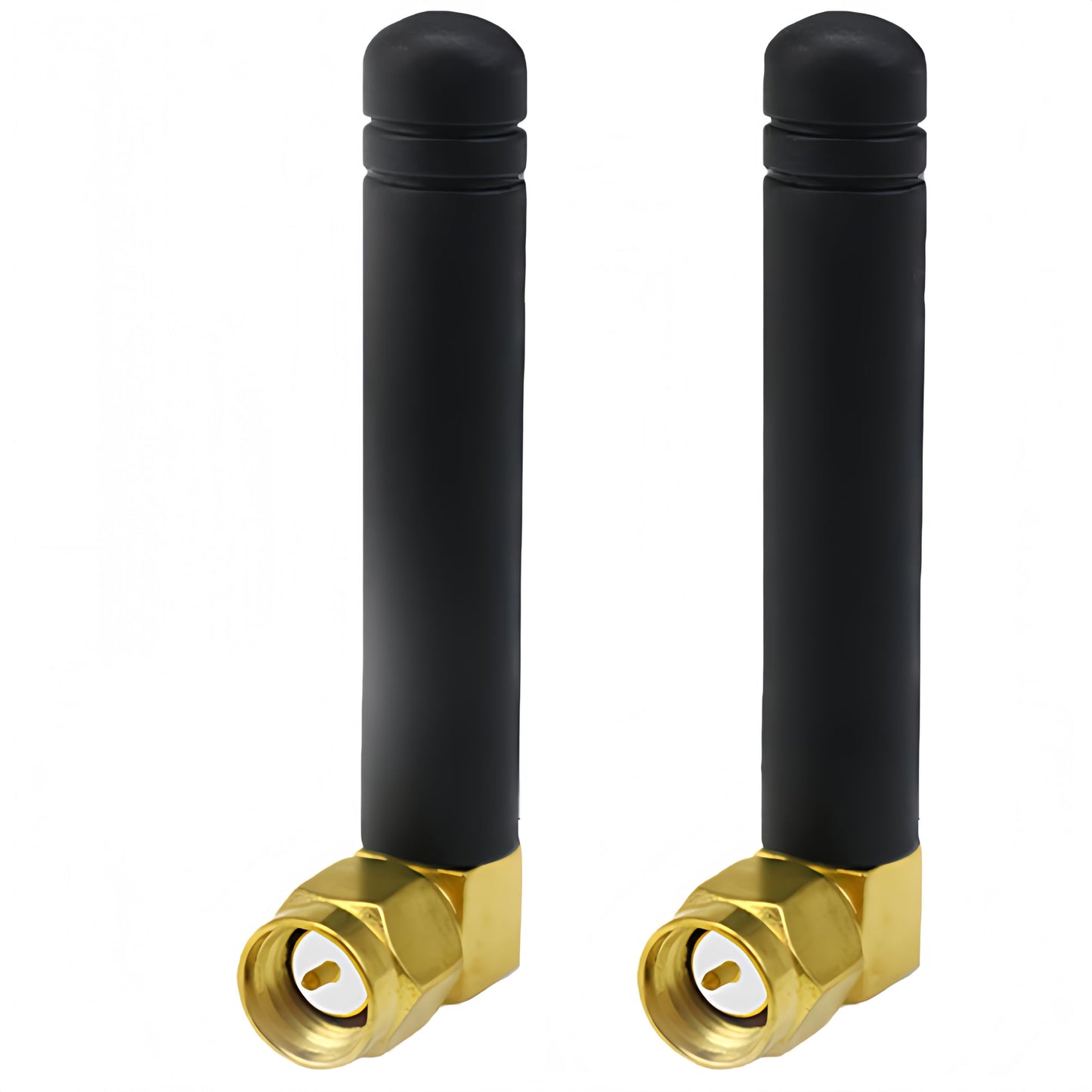 Dual Band WiFi Mini Antenna 3dBi SMA Male Antenna (2-Pack) 2.4GHz 5GHz 5.8GHz Rubber Duck Antenna for Wireless Router Network Card WiFi USB Adapter IP