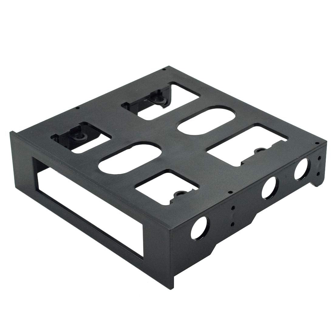 PHITUODA 5.25" to 3.5" Drive Bay Adapter Front Bay Mounting Bracket -1pc
