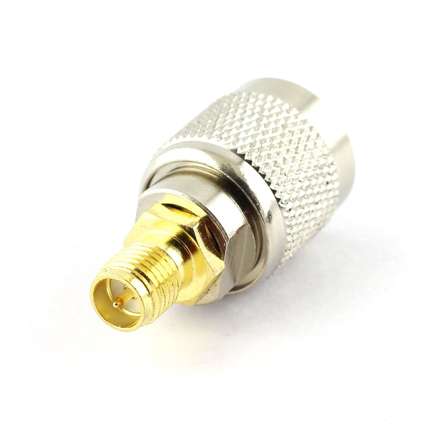 DGZZI 2-Pack TNC Male to RP SMA Female RF Coaxial Adapter TNC to SMA Coax Jack Connector