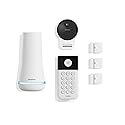 SimpliSafe 6 Piece Wireless Home Security System with Outdoor Camera - Optional 24/7 Professional Monitoring - No Contract - Compatible with Alexa