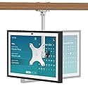 Almoz Under Cabinet Mount for Echo Show 15, Height Adjustable Stand, Wide Range of Motion, Keeps Counters Clear, Tilt and Swivel Mount for All Show 15
