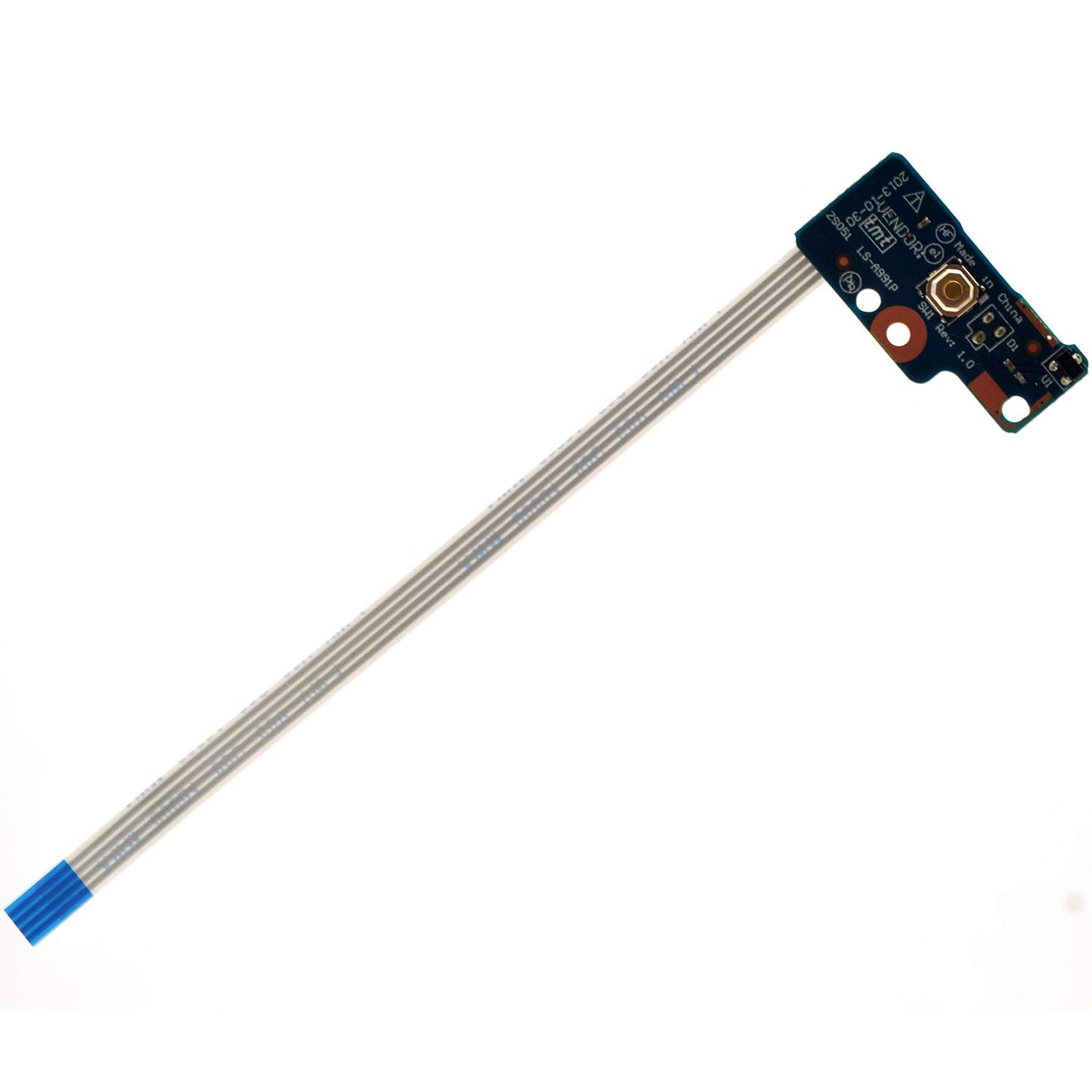 Deal4GO Power Switch Button Board w/Cable for HP Pavilion 15-R 15-G 15-S 14-R 14-G 250-G3 255-G3 256-G3 LS-A991P 749650-001