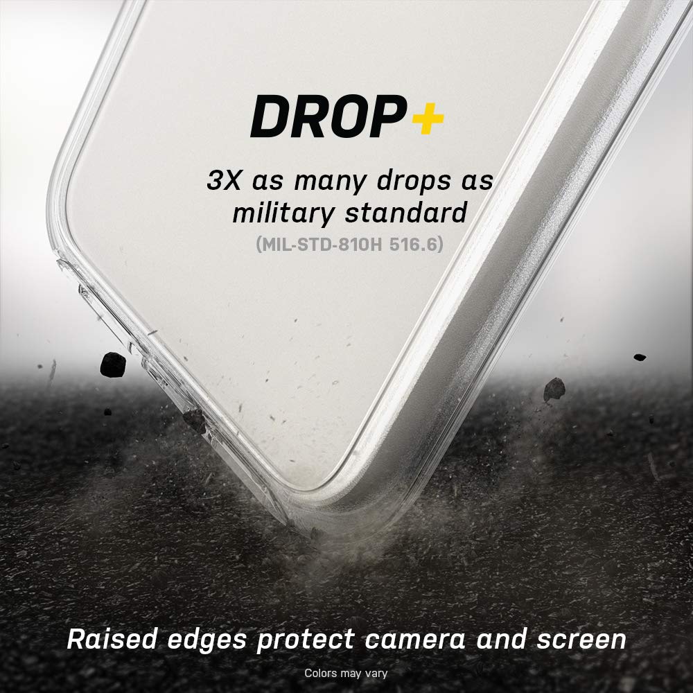 OtterBox iPhone 12 & iPhone 12 Pro Symmetry Series Series Case - Clear, Ultra-Sleek, Wireless Charging Compatible, Raised Edges Protect Camera