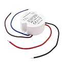 Makergroup 12V LED Power Supply Driver, IP67 Waterproof Constant Voltage Transformer, 120VAC to 12V DC Converter for LED Strip Lights Cabinet Lights
