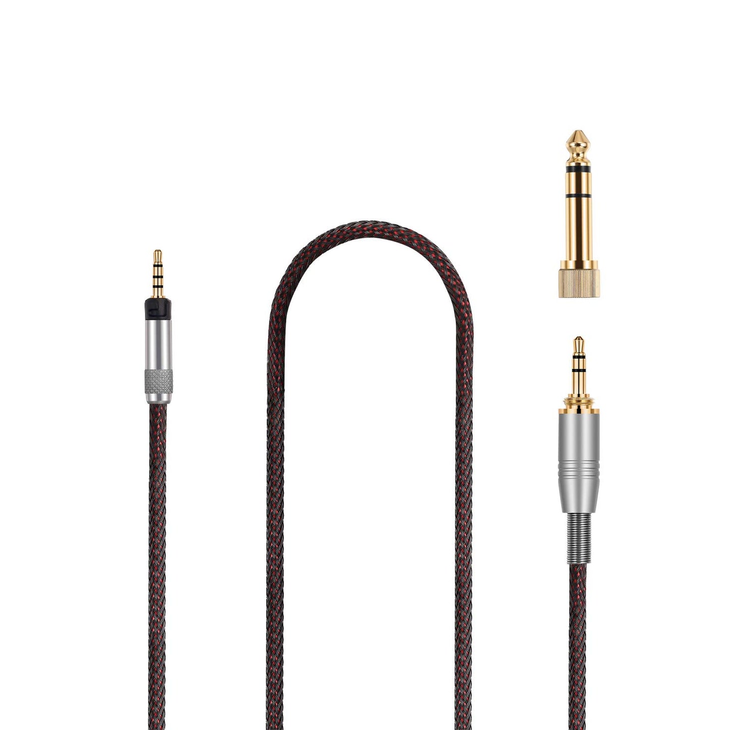 KetDirect Replacement Audio Cable Upgrade Headphone Cord with Lock Connector for Sennheiser HD558, HD518, HD598, HD598 SE, HD598 Cs, HD598 SR, HD599…