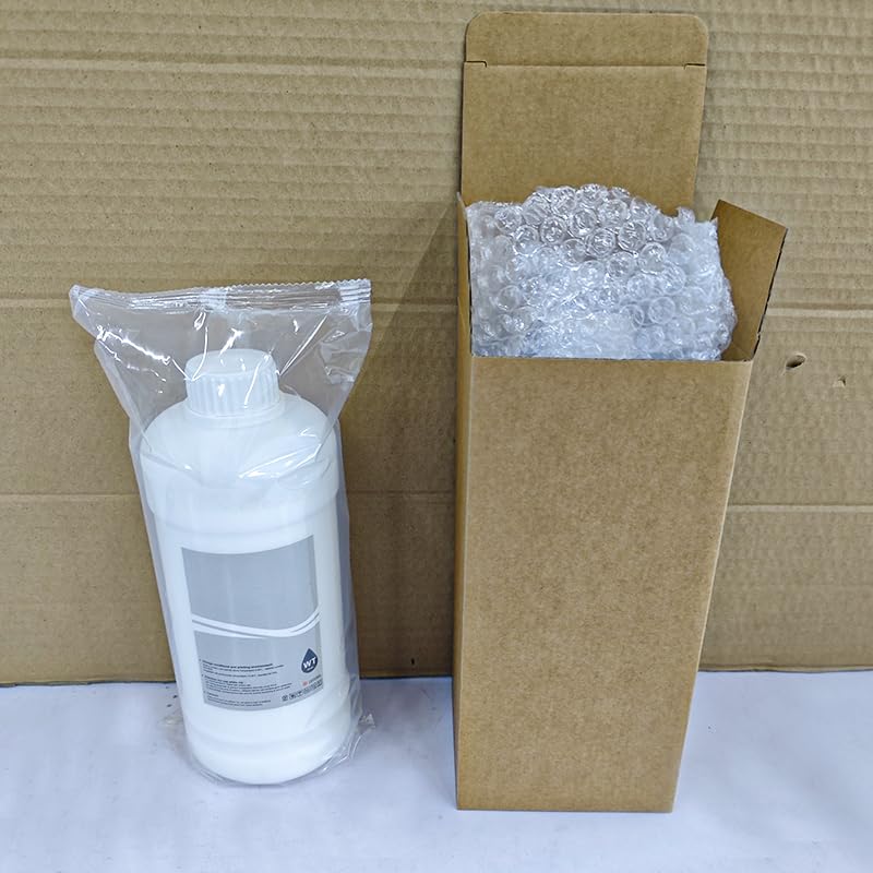 DTF Printer Ink 1000ml Bottle White Color for XP600 L1800 L805 1390 i3200, No Clogging