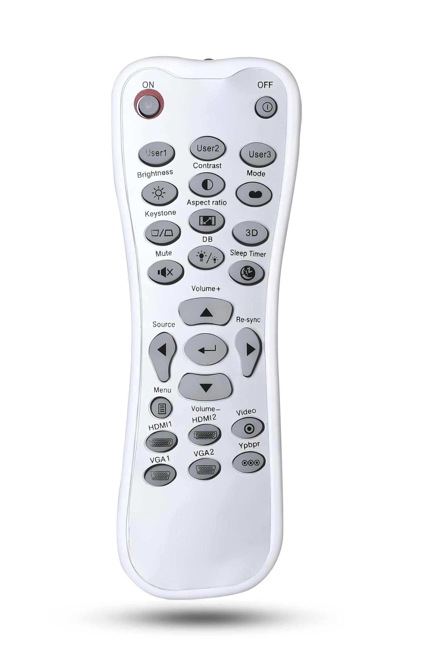 BR-3003B Projector Replacement Remote Control for Optoma GT1080 HD141X HD142X HD143X HD144X HD26BR HD27 HD27HDR HD28DSE HD29Darbee GT1080Darbee