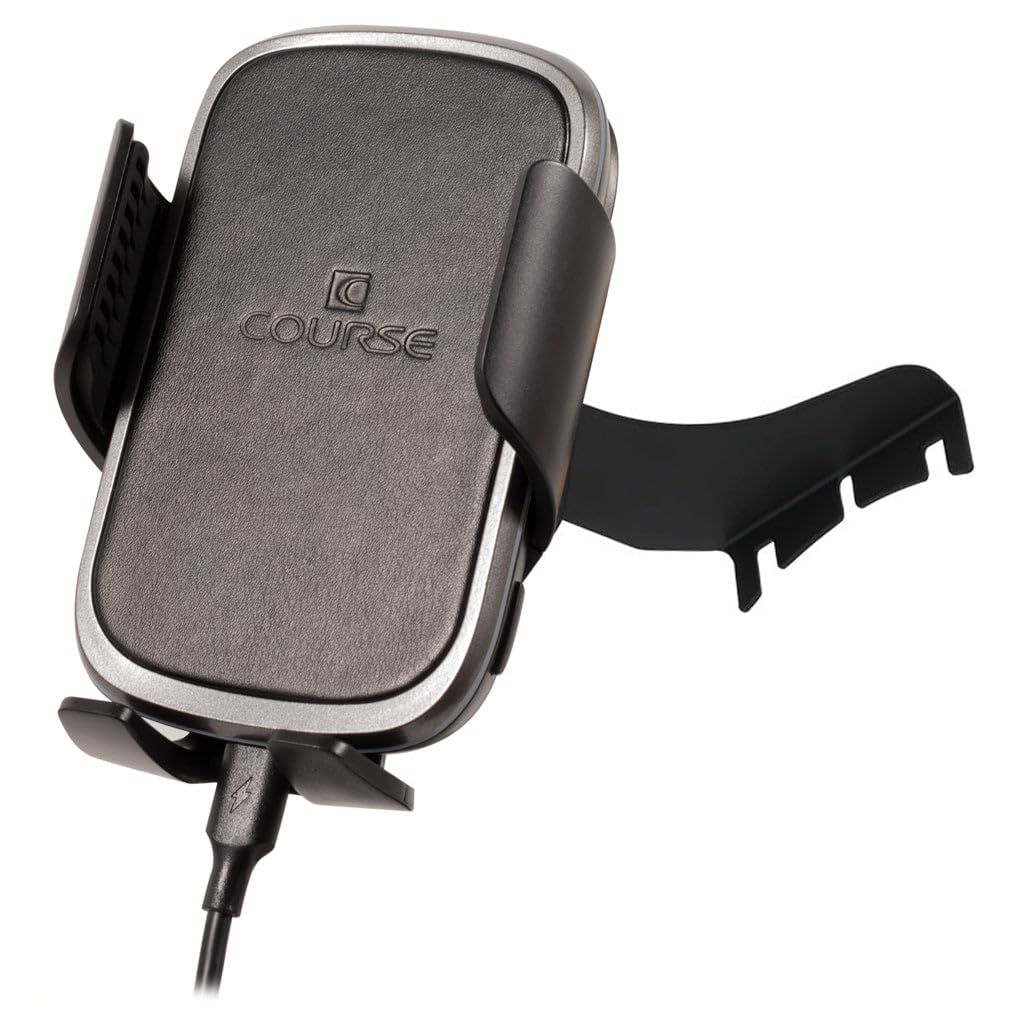 Course Motorsports DirectFit Phone Mount Automatic Gripping Wireless Charging Head and Car Phone Holder for Toyota Tacoma (2005-2015) - Automatic