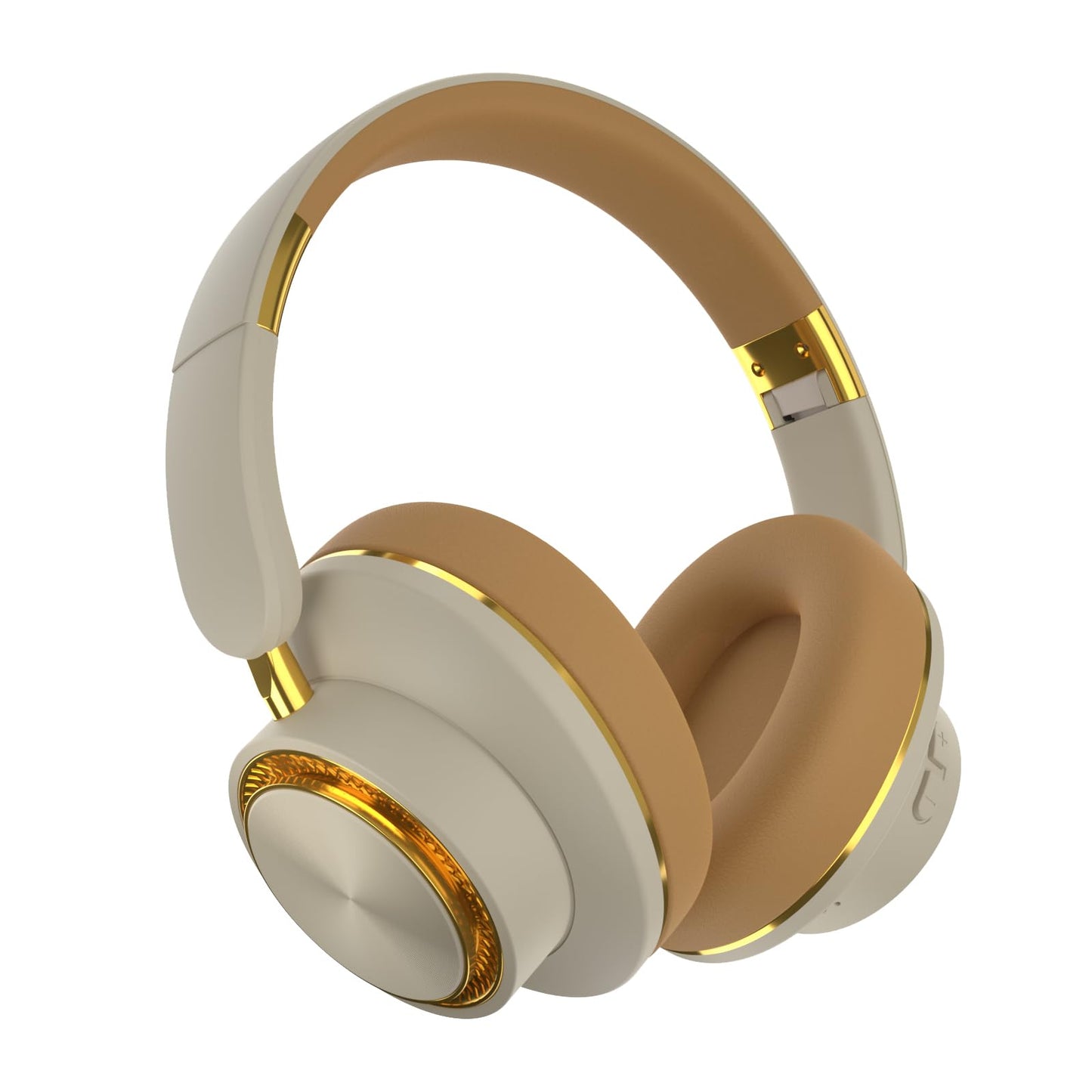 KUUCAT H8 Active Noise Cancelling Headphones,120H Playtime,Deep Bass,HiFi Foldable Wireless Over Ear Bluetooth Headphones, Soft Earmuffs &Light