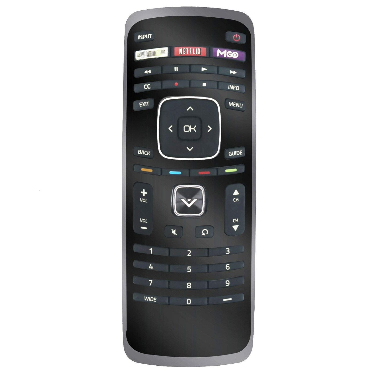 New Smart TV Controller Compatible with Vizio Remote XRT112 TV with Amazon Netflix MGO Keys