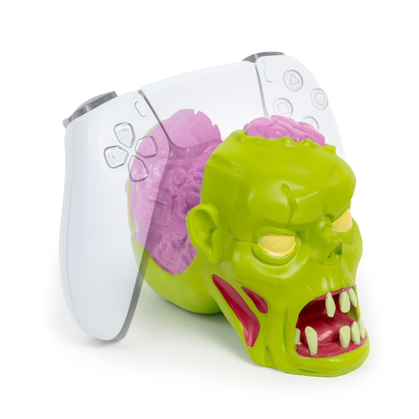 Glistco Zombie Head Controller Stand - Controller Holder Figure, Gaming Controller Accessories, Zombie Collectible Home Decor for Desktop, Compatible
