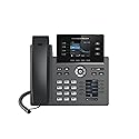 Grandstream GRP2614 IP Phone | 4 Lines, 6 SIP Accounts | 2.8-Inch Color Display | Dual-port Gigabit Ethernet with Integrated PoE