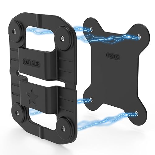 CXVKML Body Cam Magnet Mount,8pcs Magnets Style,Strong Magnet Camera Holder Fit for All Models Police Body Cam, Stick to Clothes Prevent Law