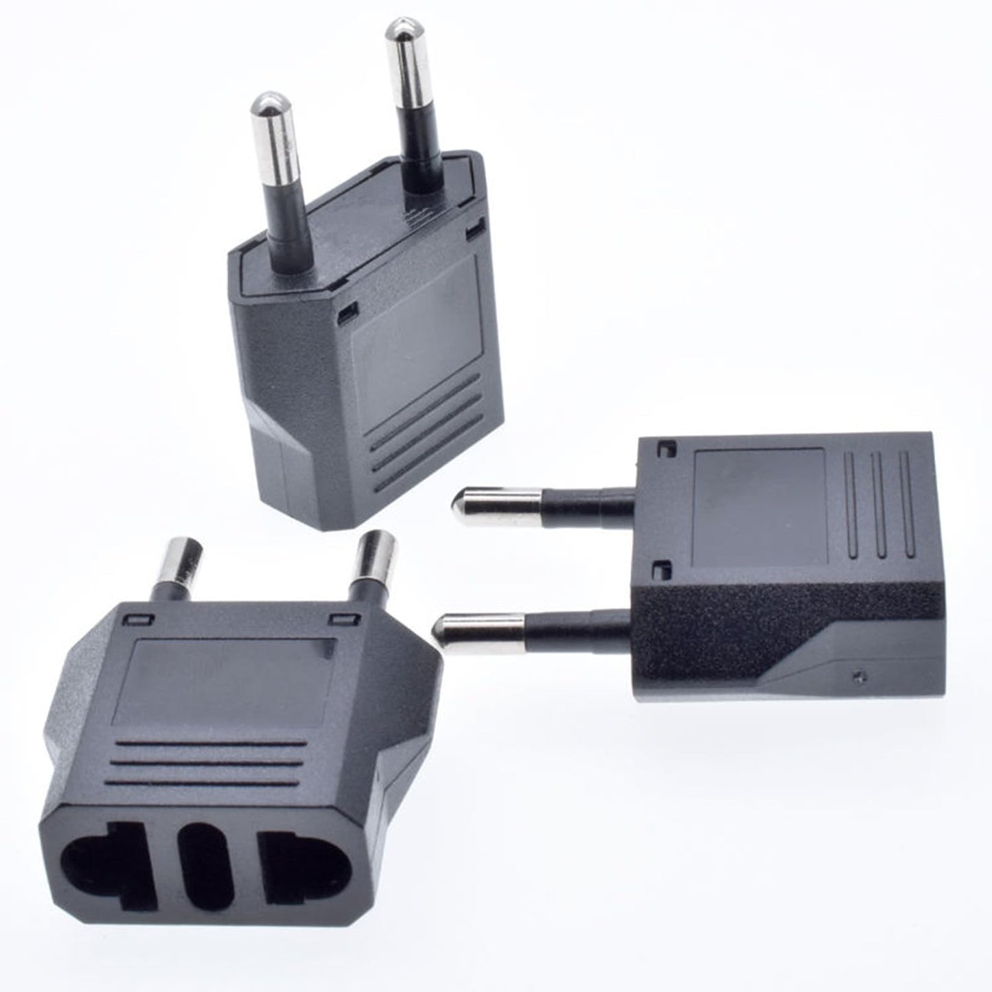 3 Pack of ALINNA Europe Travel Plug Adapter, US to EU Plug Adapters, Travel from US America Canada Mexico to EU Europe France Germany Italy Spain…