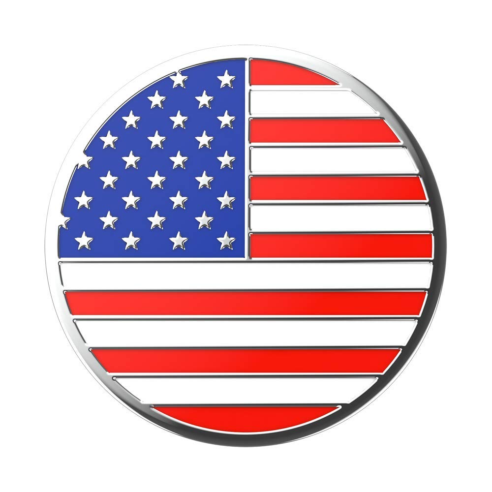 PopSockets Adhesive Phone Grip, Holder, Phone Stand, Enamel - Old Glory