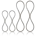 Boseen Universal Elastic Bands Replacement, Anti-Aging Rubber Ring for Microphone Shock Mount Holder Clamp Clip, Set of 4 (Gray)