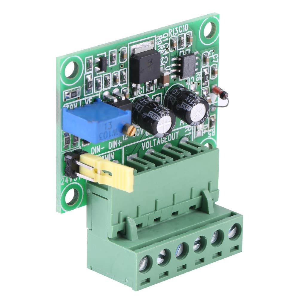 PWM Converter Module 1-3KHZ 0-10V PWM to Voltage Adjustable Digital Analog Converter Module PLC