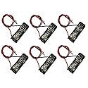 LAMPVPATH (Pack of 6): 12V/23A Battery Case with Leads Wires