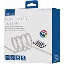 Insignia - 16 ft. Multi-Color LED Tape Light - NS-LED16RGB18