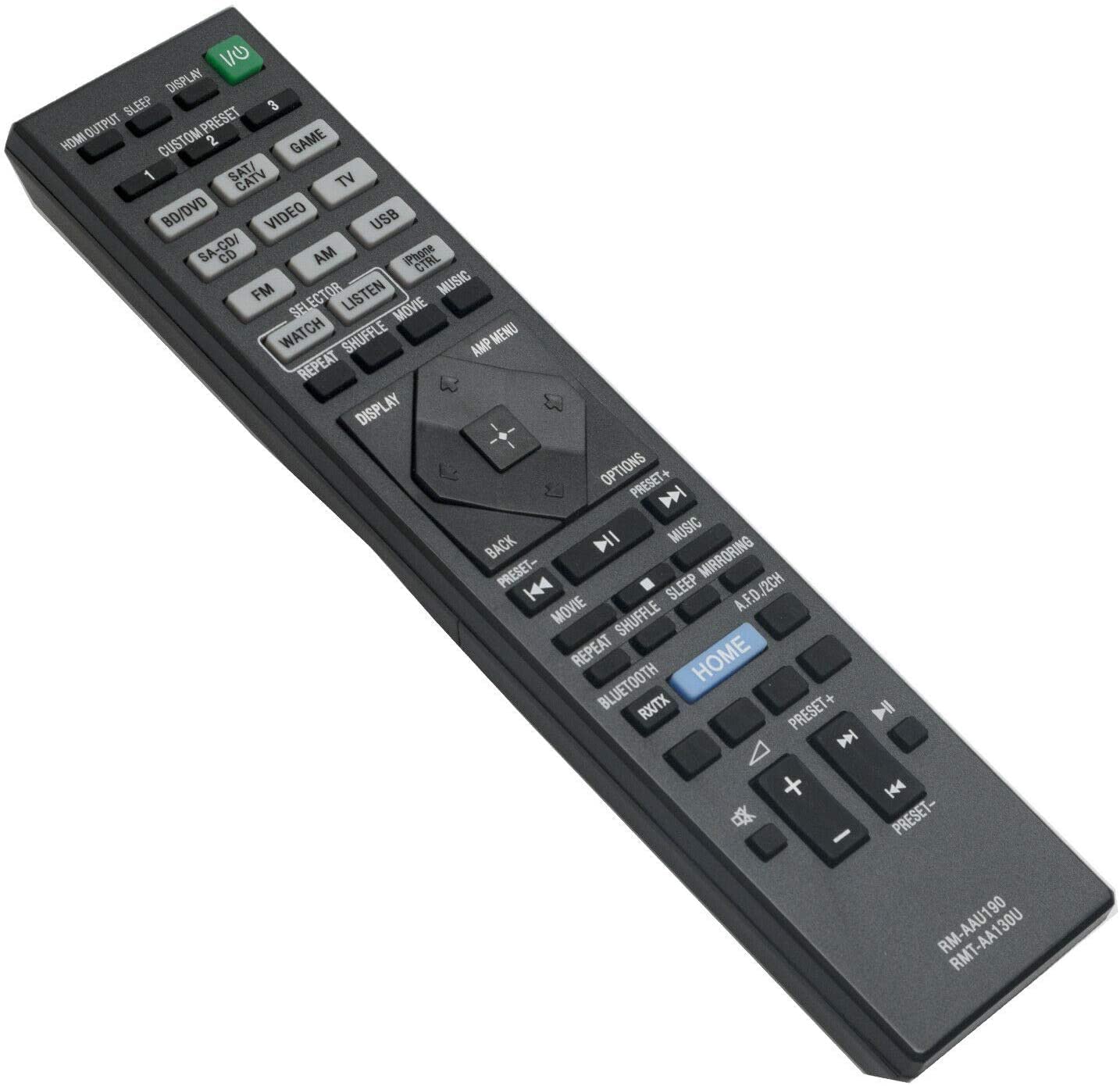Replacement Remote Control for Sony STR-DH750 STR-DH550 STR-DN1060 STR-DN860 AV Receiver
