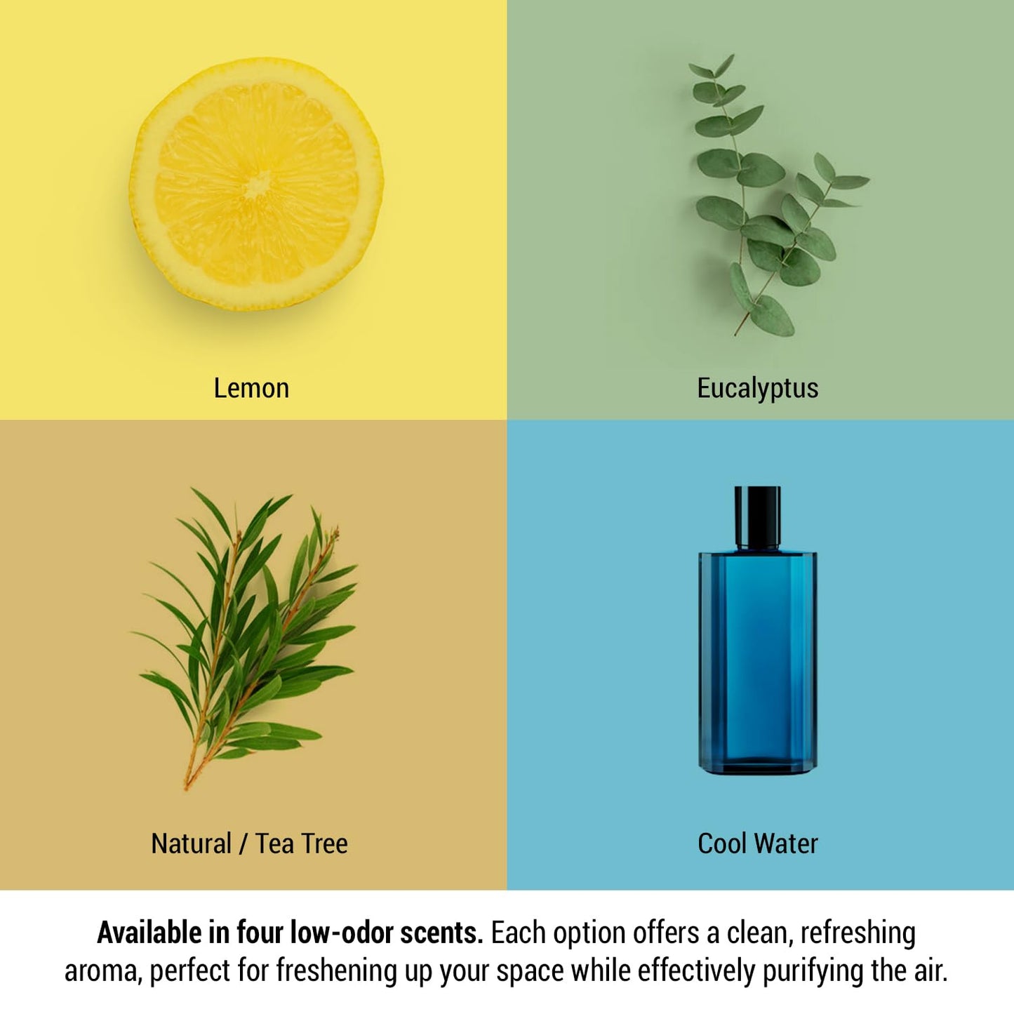 BioZap Air Purifier & Deodorizer (16-oz Jar) - Australian Tea Tree Oil Gel. Naturally Eliminates Odors in Basements, Crawlspaces, Gyms, Cars, Closets