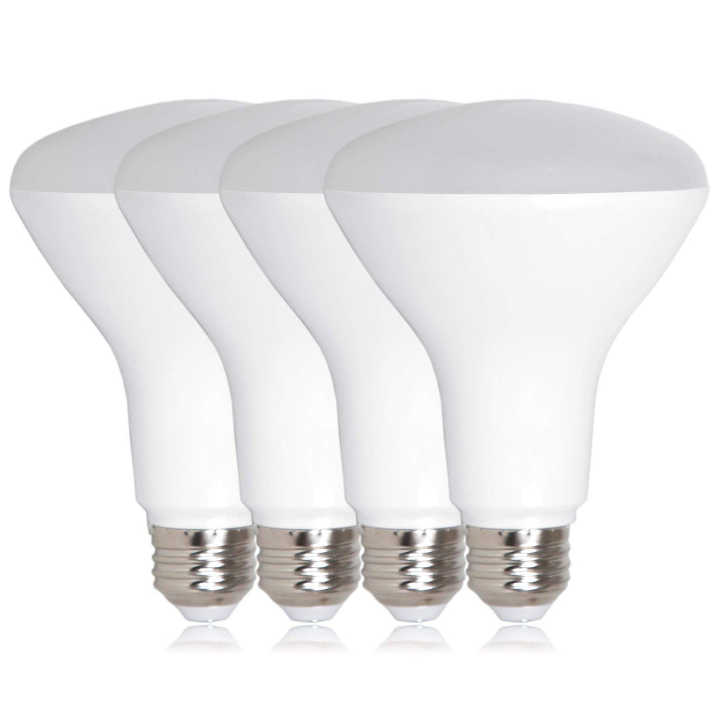 Maxxima LED BR30 Bulbs, Dimmable, 950 Lumens, Warm White 3000K, 4 Pack