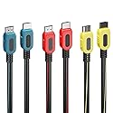Pacroban HDMI Cable | 6 Feet | 20 Pack | Ultra High Speed 8K | eARC | 4K 120Hz | HDCP | CL3 Rated Fire-Resistant | Great for Monitor PC Laptop