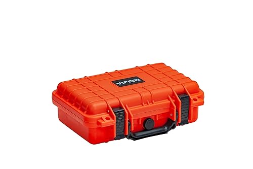 MEIJIA Portable All Weather IP67 Waterproof Protective Hard Case, Small Camera Case,Dry Case with Customizable Foam,Fit Use of Drones