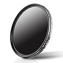 GREEN.L 82mm Variable ND Filter, Ultra Slim ND2 to ND400 (1-9 Stops) Adjustable Neutral Density Filter for Camera Lens