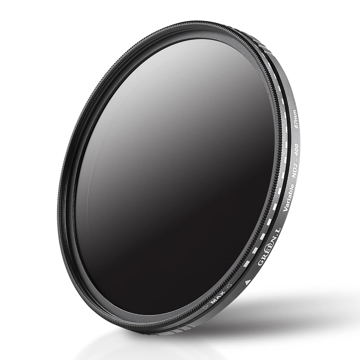 GREEN.L 82mm Variable ND Filter, Ultra Slim ND2 to ND400 (1-9 Stops) Adjustable Neutral Density Filter for Camera Lens