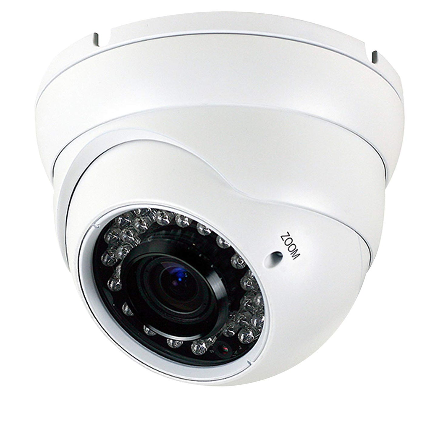 Analog CCTV Camera HD 1080P 4-in-1 (TVI/AHD/CVI/CVBS) Security Dome Camera Outdoor, 2.8mm-12mm Manual Focus/Zoom Varifocal Lens, Weatherproof Metal