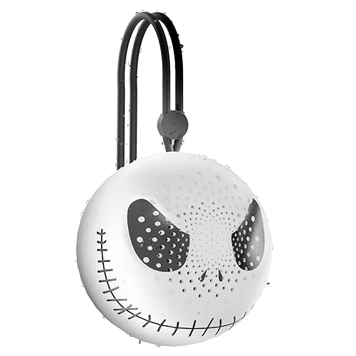 Disney Jack Skellington Bluetooth Shower Speaker with Suction Cup IPX4 Water Resistant Jack Nightmare Before Christmas Speaker for Shower, Built
