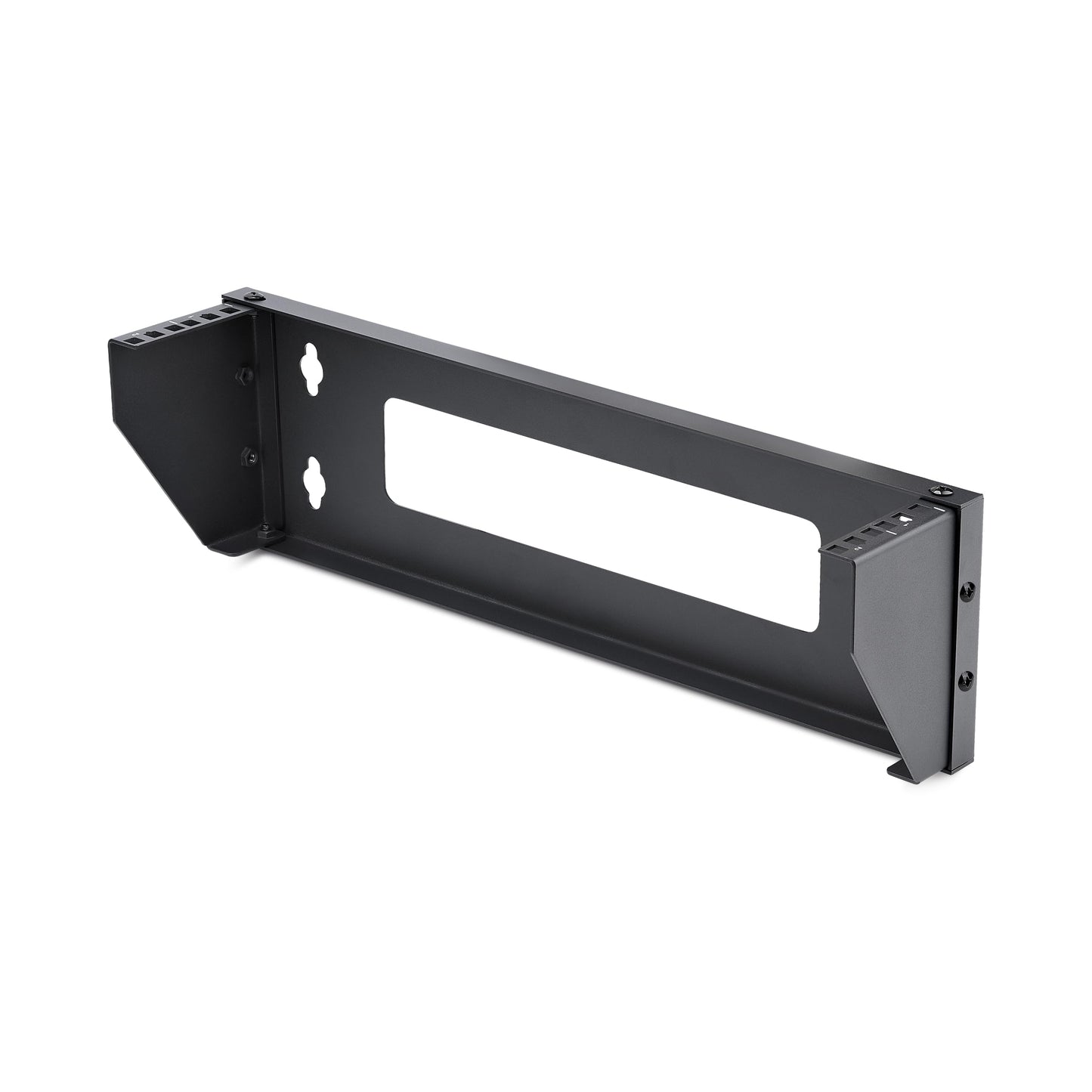 StarTech.com 2U Vertical Wall-Mount Bracket for 19inch Rack Mountable Equipment, 121lb/55kg Capacity, for Patch Panels/Servers