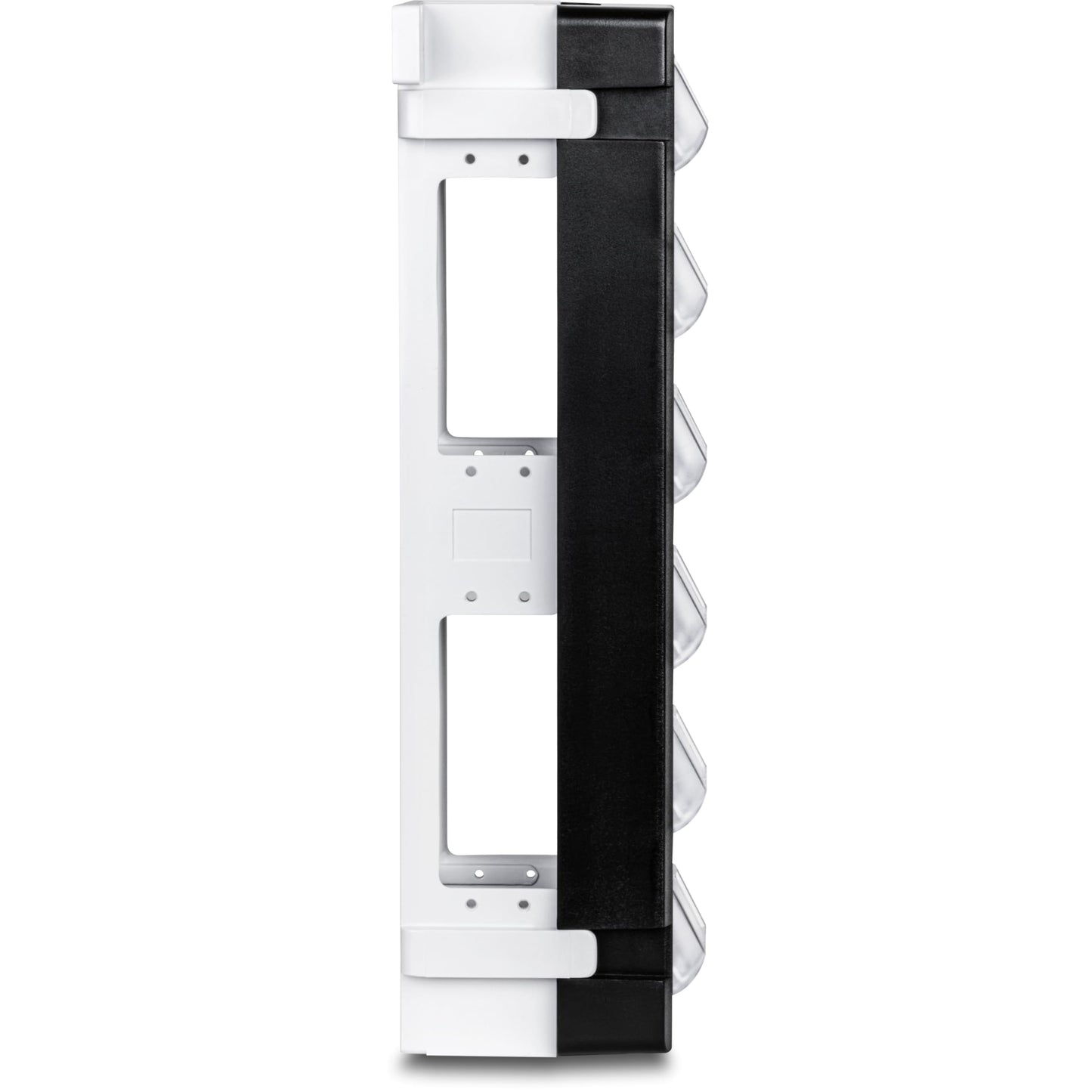 TRENDnet 12-Port Blank Angled Wall Mount Keystone Patch Panel, TC-KP12V, Use with TRENDnet Keystone Jacks (Sold Separately), Snap-in Style, Quick