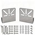 Gutter Mount Bracket for eufy Security SoloCam S340 No-Drill Stainless Steel Solar Camera Holder with Anti-Rust Screws Compatible with eufy Outdoor IP