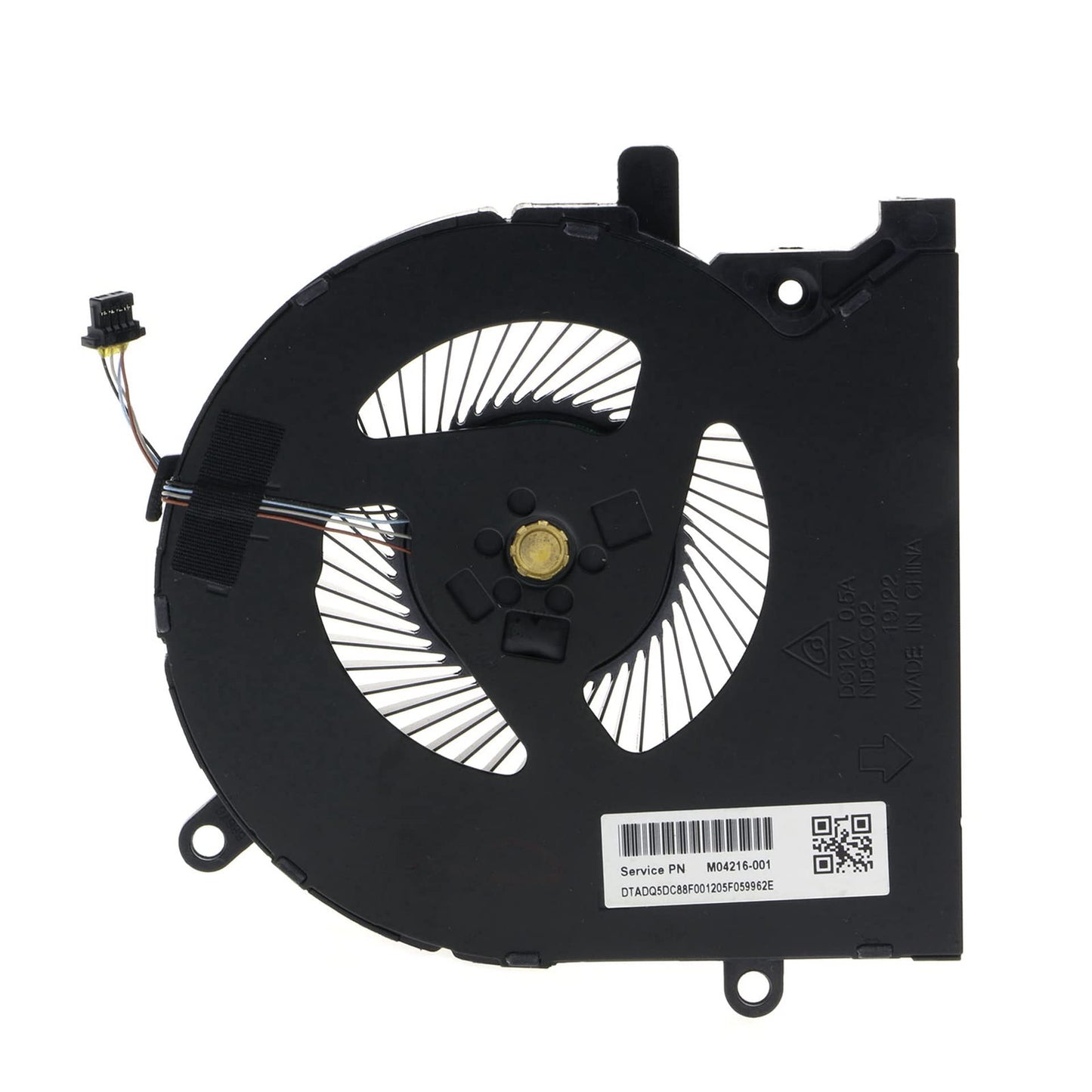 M04215-001 M04216-001 CPU+GPU Cooling Fan Replacement for HP OMEN 15-EK ND8CC02-19J22 M04217-001 ND85C27-19J25 ND85C27-19J22 DC12V