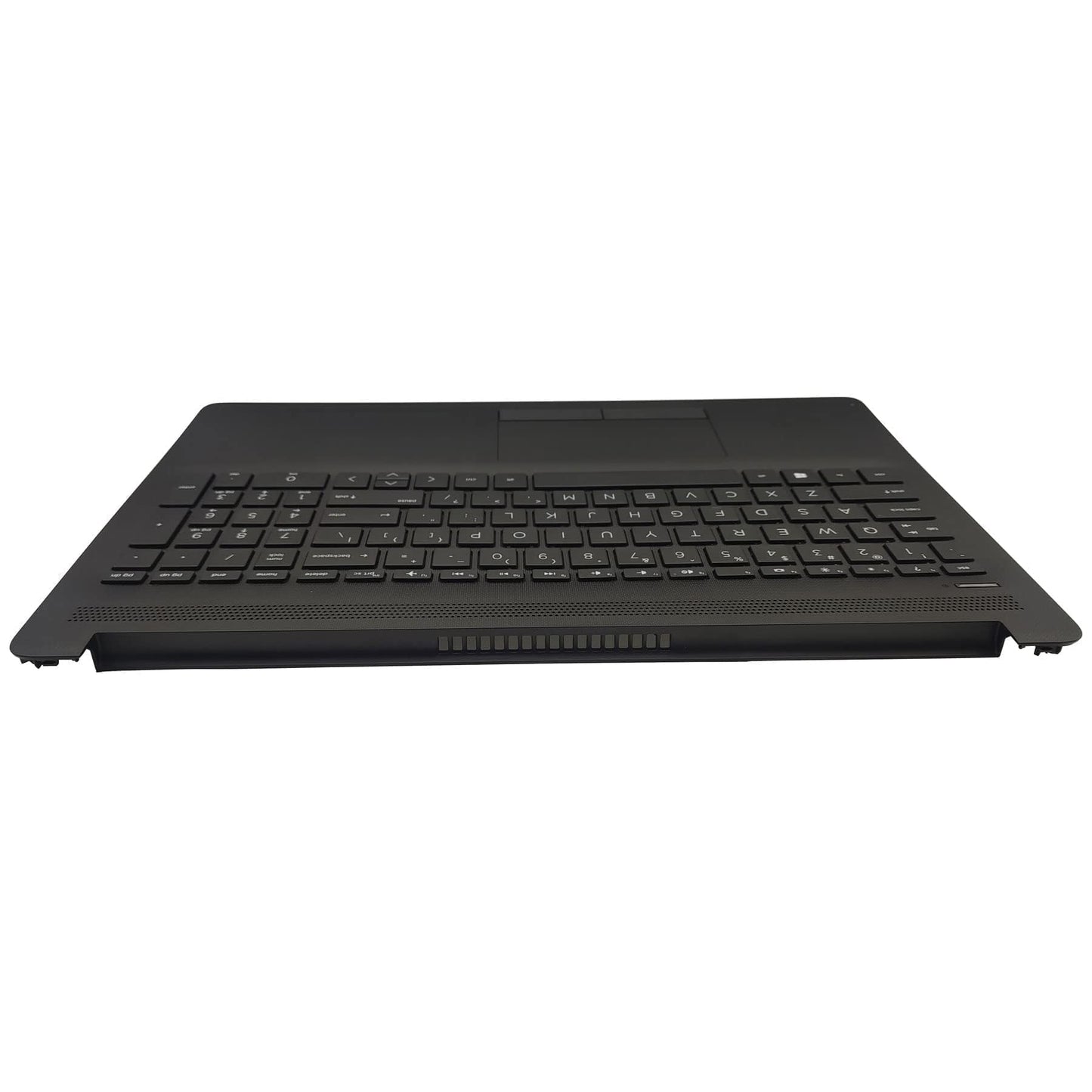 RenBang Tech Replacement for HP Laptop 15-DA 15-DB 15T-DA Upper Case Palmrest Touchpad Keyboard Assembly L20387-001 AP29M000400 Jet Black